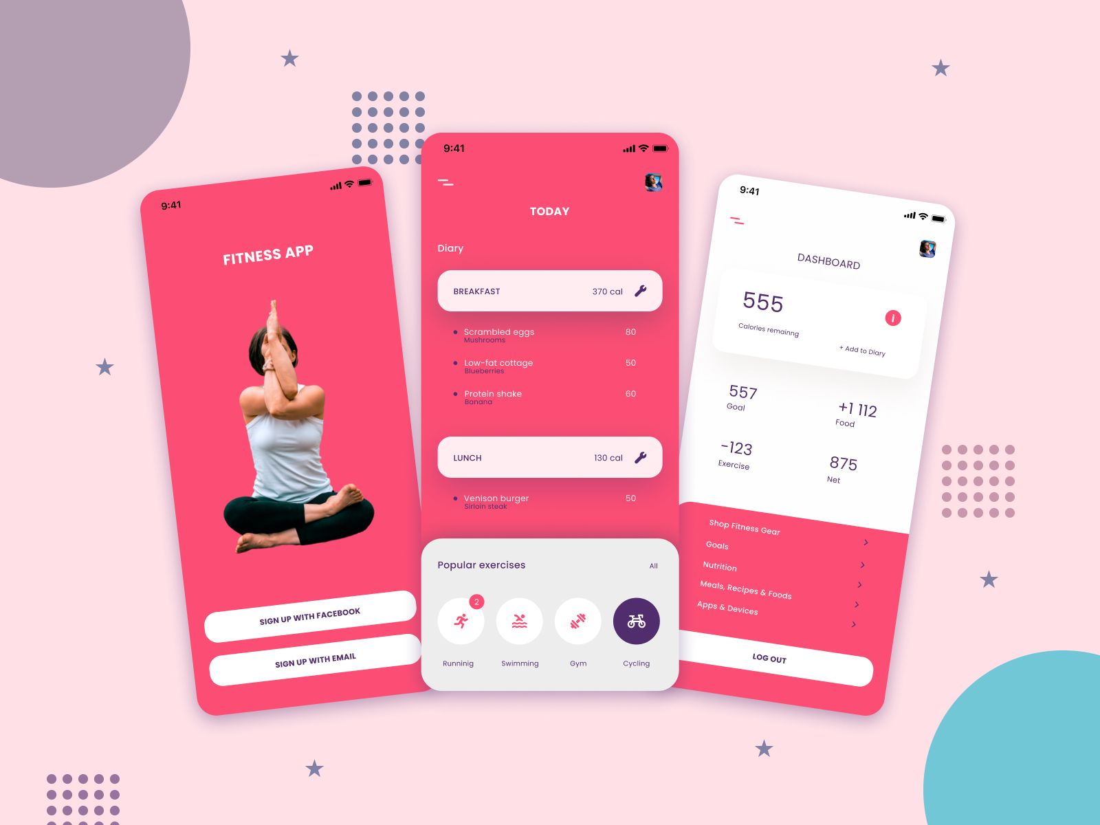 Fitness Plan App Design by Jahid Hosain on Dribbble