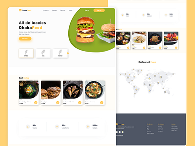 Food Landing Page