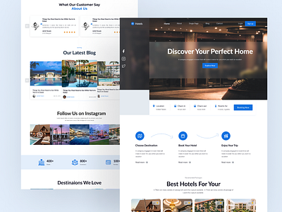 Discover Your Perfact Home branding design discover figma figmadesign home hotel icon illustration logo room ui ux vector