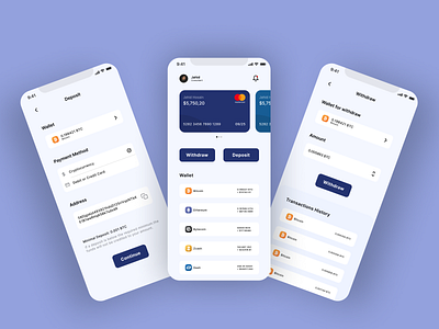 Crypto Currency Wallet App