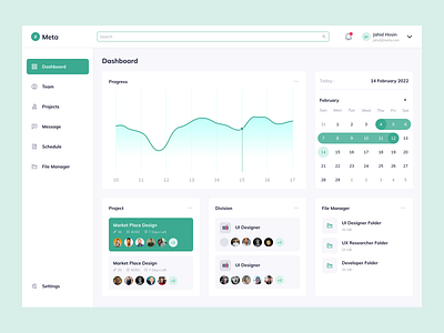 Meta Team Management Dashboard