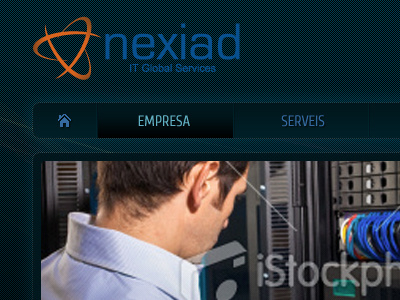 Nexiad Menu design logo menu web