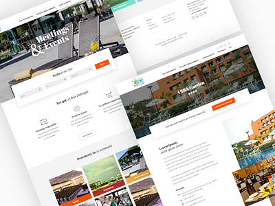 Web project - Tourism - Sketch bootstrap clean colors design footer header hero hotel icons sketch tourism web