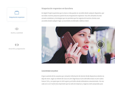 Digital Projects redesign design designweb digital editorial menu minimal redesign sketch web