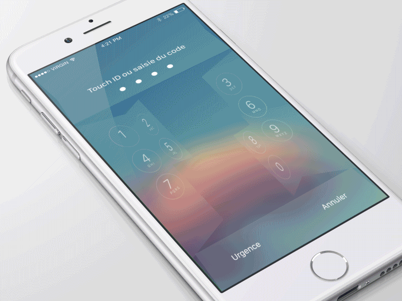 locker motion animation ios iphone lock motion design ui design unlock