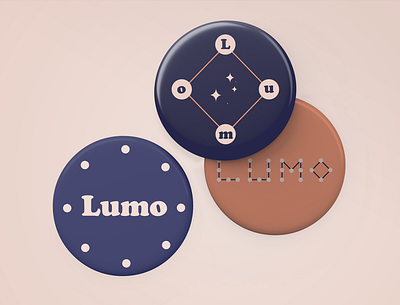 Lumo / Brand & Pin button advertising branding branding design campaign design christmas concerts design identity illustration lights logo vector