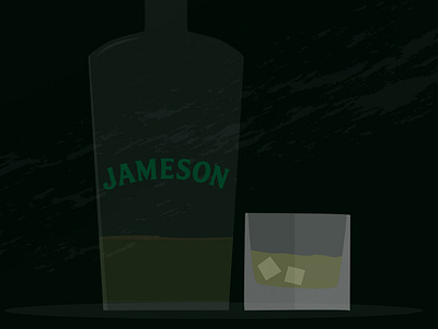 Jameson drink illustration art design graphic design illustration vector