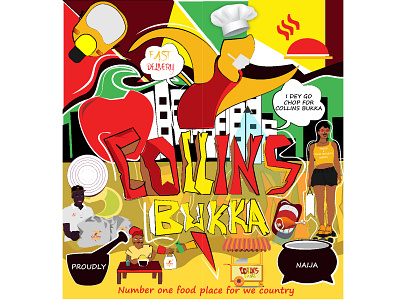 An illustration for a bukka window graphic art design graphic design illustration vector