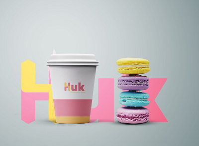 Huk brand identity design branding design graphic design illustration logo