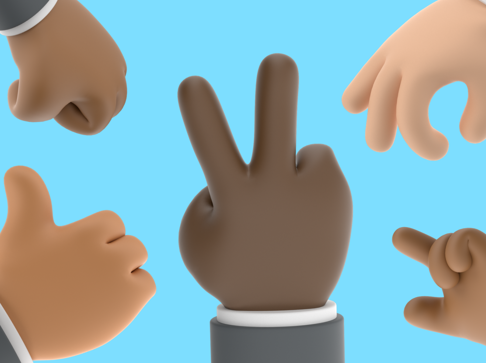 Три д руки. Палец 3д модель. Эмодзи руки. Рука 3d иллюстрация. Указательный палец 3д.