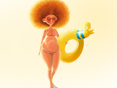 sunny mood art artist artwork characterdesign digital illustration digital painting digitalart fantasy illustration sketch