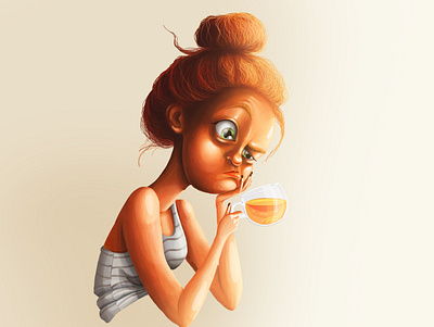 teatime 2danimation art artist artwork characterdesign digital painting digitalart fantasy illustration