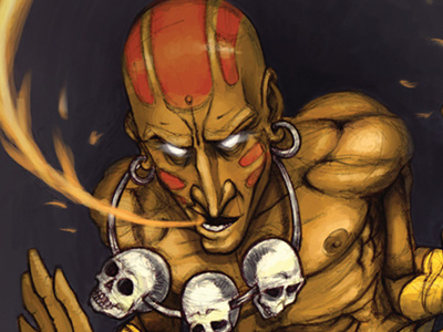 Dhalsim Fan art