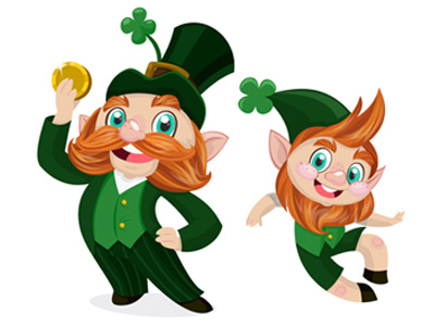 Disney's Gnometown: Characters (St. Patty's) art concept design digital disney drawing gnomes illustration leprechauns painting sketch vector