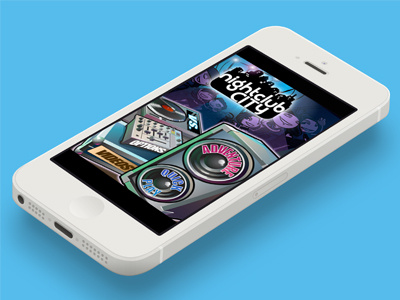 Nightclub City/ DJ Rivals Mobile Game UI