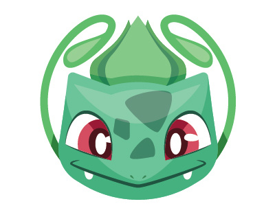 Day 1 - 001 Bulbasaur 30 bulbasaur days illustration pokemon vector