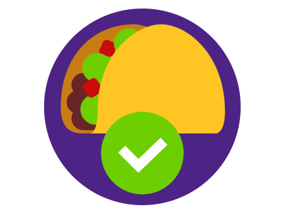 EAT24 - "Why Eat24" - illustration 2 app check delivery eat24 food illustration ordering select taco value vector website
