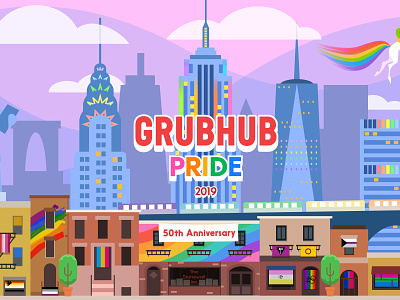Grubhub & Seamless Pride - for Pride Month 2019