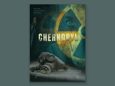 Poster design Chernobyl poster poster design print print design