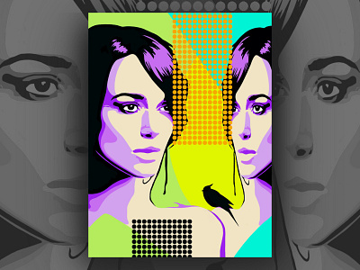 Pop Art Digital Illustration app drawing illustration ipad pro pencil art pop art procreate tablet