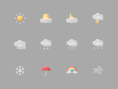 cute weather icon