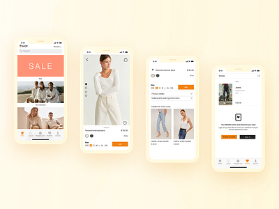 E-commerce App Interface app branding design ecommerce ecommerce app ecommerce design uidesign uiux ux uxdesign