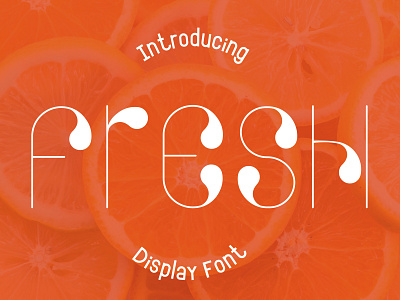 Fresh Display Font