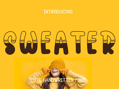 Sweater Cute Display Font otf