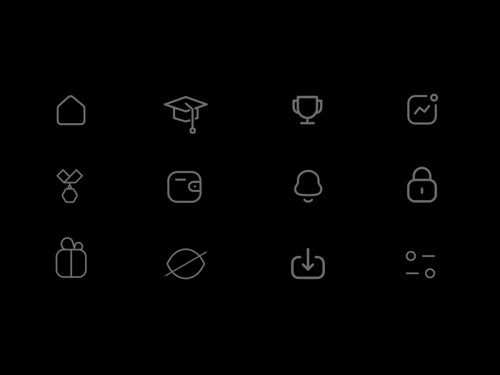 Icons Micro Interaction after effects animation icon animation icon interaction icons micro animation micro interaction minimal animation motion graphics ui ui ux web icons