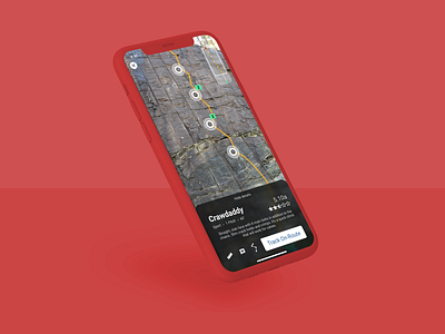 Outdoor Climbing AR Route Viewer