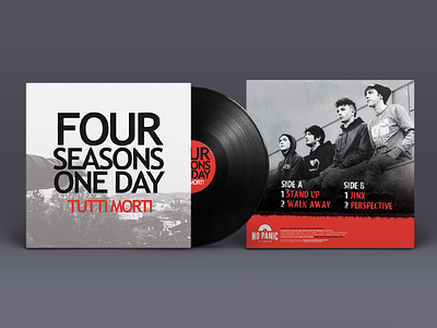 Four Seasons One Day - Tutti Morti art artwork four seasons one day fsod indelirium records music tutti morti vinyl whimsical brains