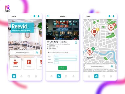 Reevid - Crowd Monitoring App uxdesign