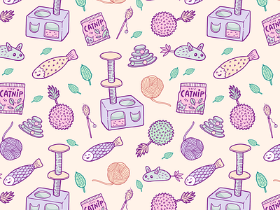 Seamless Pattern Kawaii