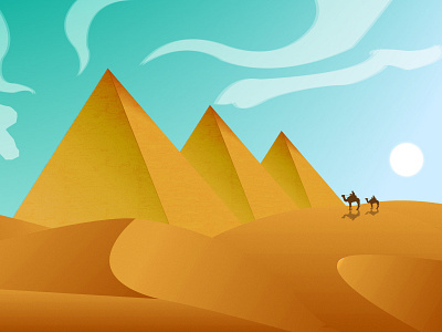 desert gghygdgg design illustration vector