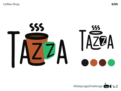 Coffee Shop #DailyLogoChallenge 6 branding dailylogochallenge design inkscape logo typography vector