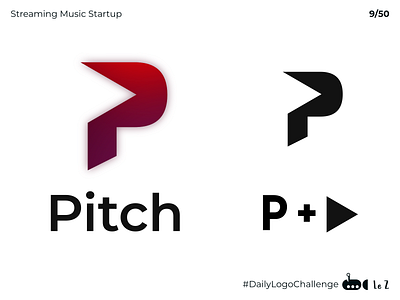 Streaming music startup #DailyLogoChallenge 9