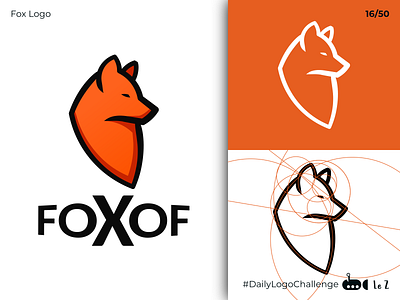 Fox Logo #DailyLogoChallenge 16