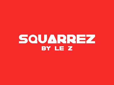 Squarrez Font (free for commercial use) bold design display font free inkscape print typography vector
