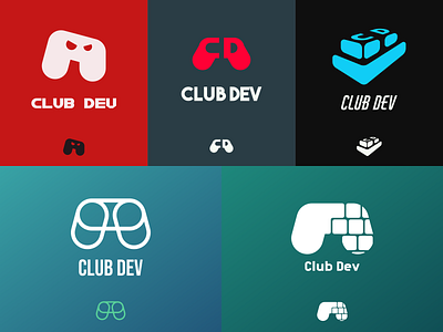 Logo proposition for a game dev club branding controller dailylogochallenge design development game game development illustration inkscape logo typography vector video game