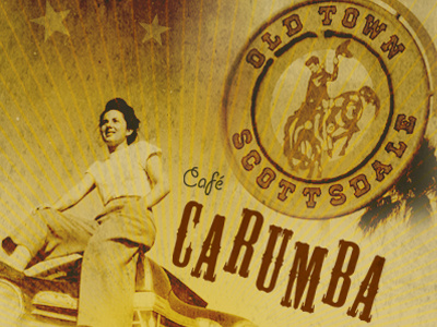 Cafe Carumba branding restaurant