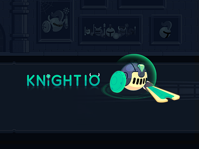 Knight IO art banner character game game mobile io knight knight io plasma shield super happy fun time sword