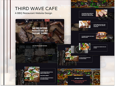 Thirdwave Cafe - A Restaurant Website Design