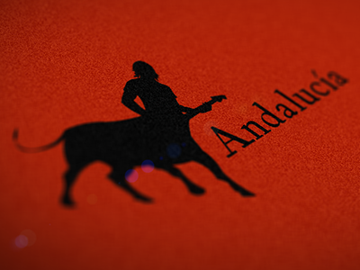 Andalucía andalusia centaur guitar logo