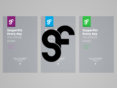 Szuperfitt logo pack