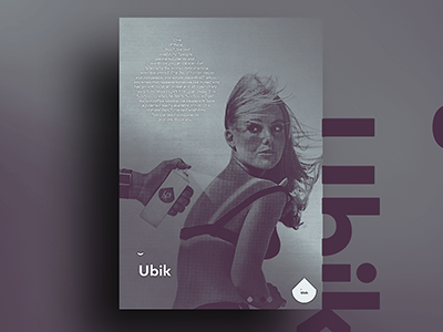 ˘ Ubik graphicdesign illustration typography