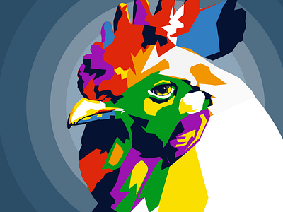 Bird WPAP Art