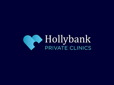 Hollybank Private Clinics brand care clinic health hospital logo
