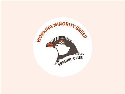 Working Minority Breed Spaniel Club bird club logo spaniel