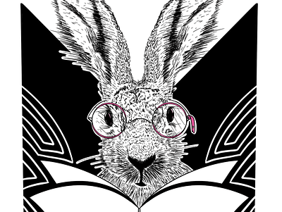 HelpDocs Hare animal black hare knowledge base pink rabbit white