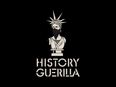 History Guerrilla Podcast branding